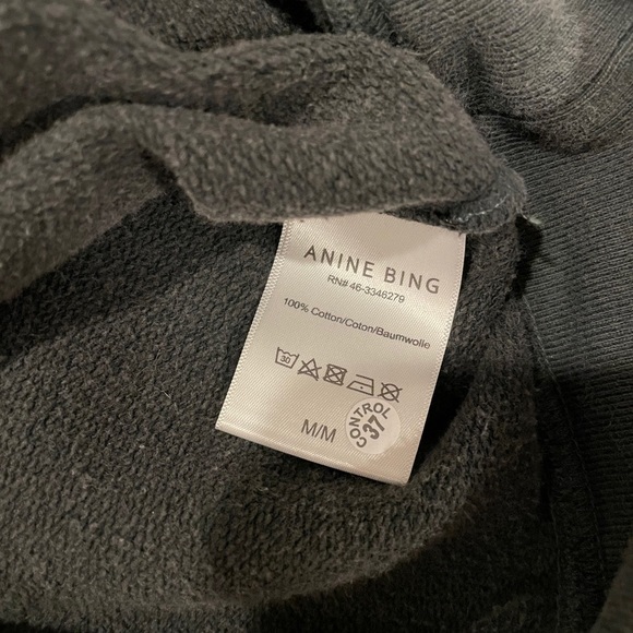 ANINE BING RAMONA SWEATSHIRT LOS ANGELES SIZE M - Picture 7 of 7